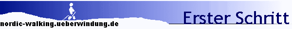 Erster Schritt